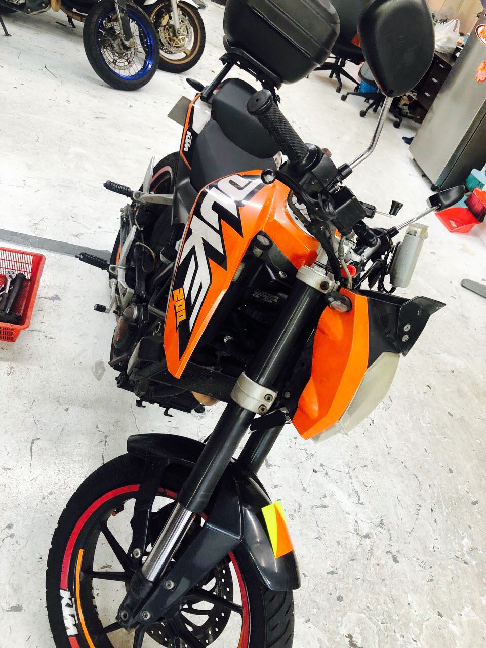 KTM Duke Rental, Motorcycles, Motorcycle Rental on Carousell