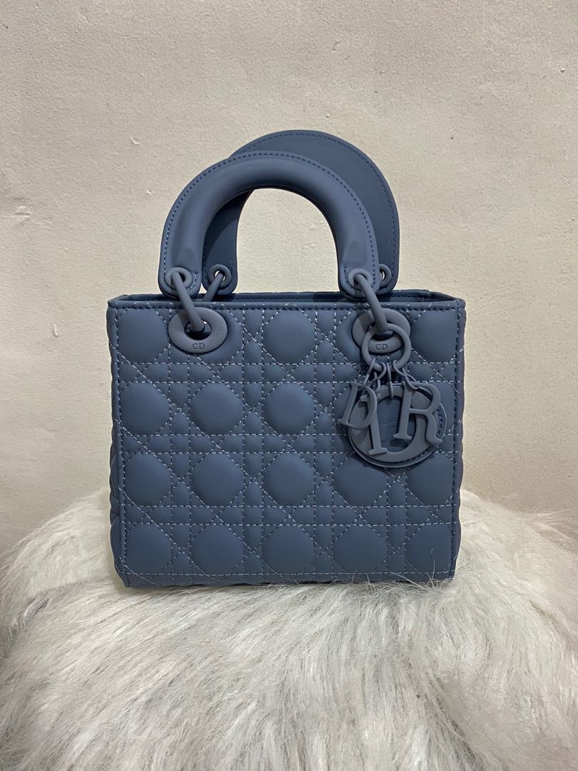 lady dior matte blue