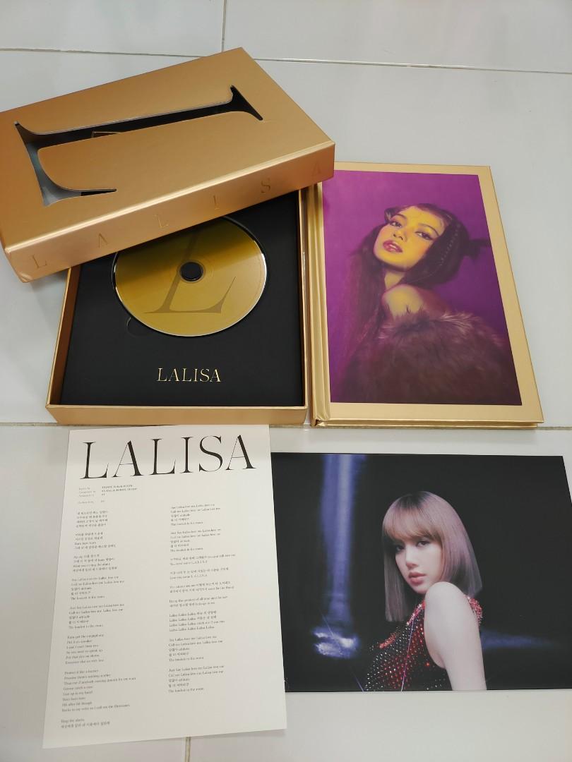 Lalisa: 1st Single (BLACK Ver＋GOLD VER) BLACKPINK, BLACK PINK