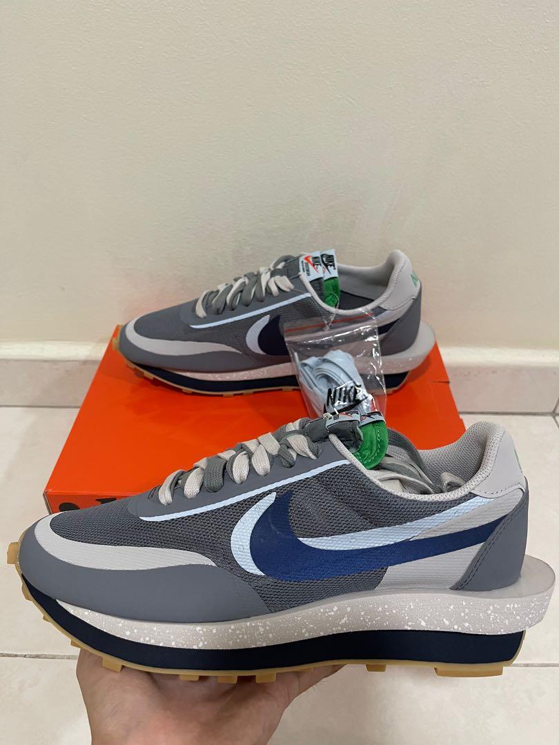ld waffle x sacai x clot grey