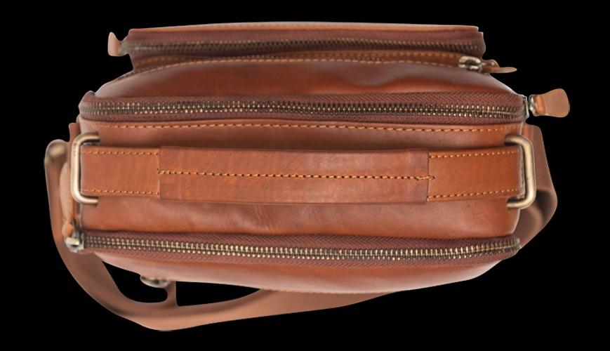 Full grain deals leather messenger bag