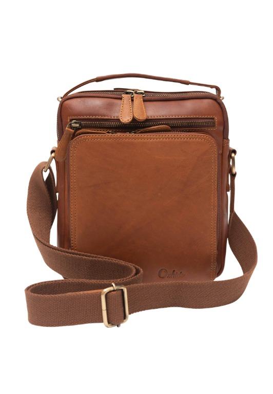 Leather Messenger Bag Full Grain Leather Sling Bag Leather Bag