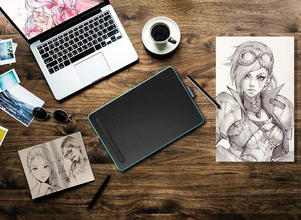 Letsketch Graphics Tablet WP9620 For Drawing Writing Sketching School / Office / Home, Computers