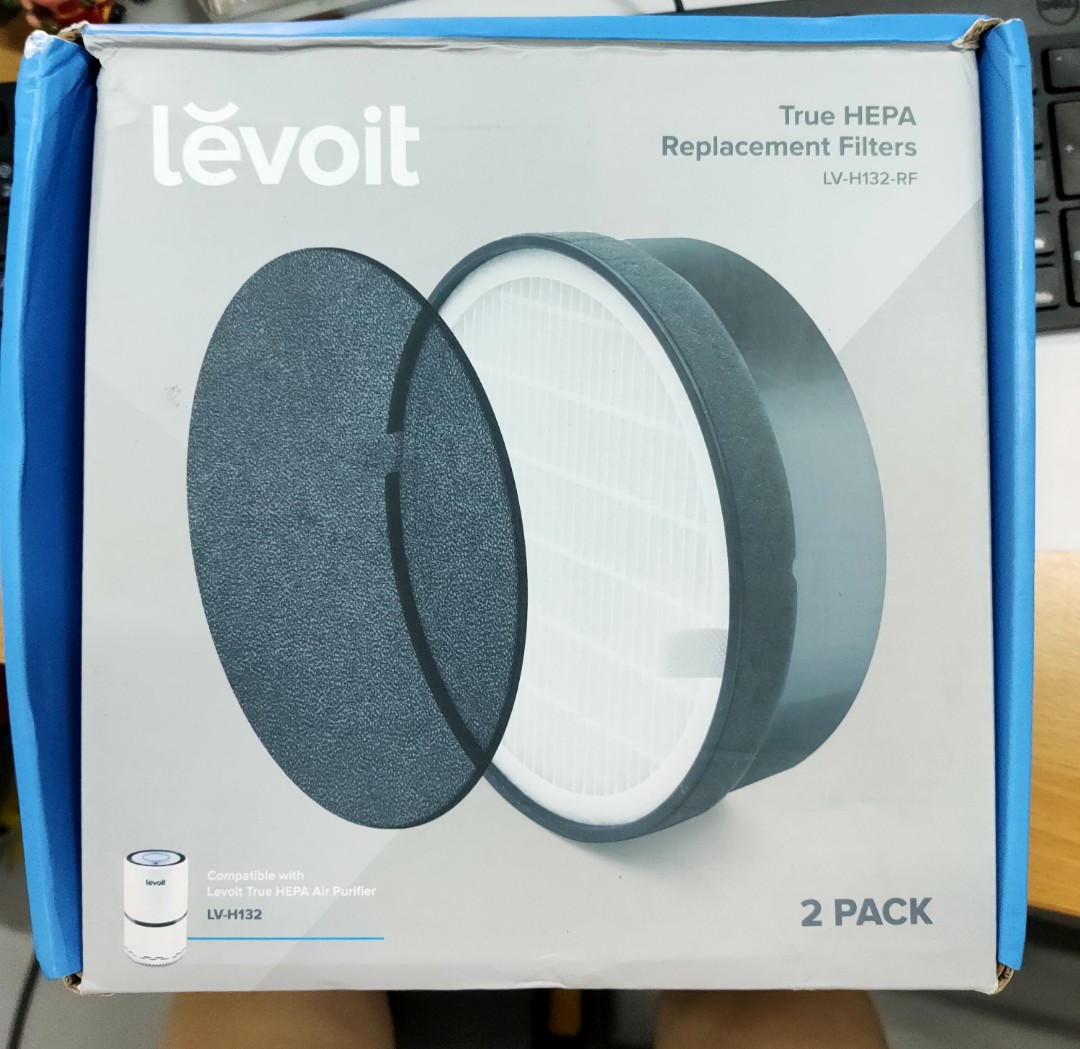 LEVOIT Air Purifier LVH132RF Replacement Filter, 3in1 Nylon Pre