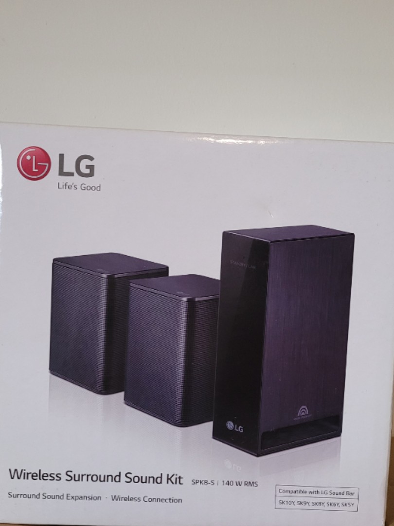 LG wireless Surround Sound Kit, Audio, Soundbars, Speakers & Amplifiers