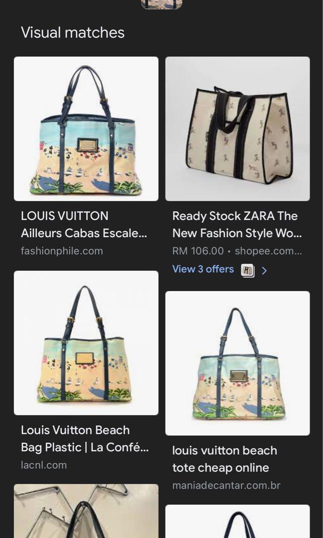 Limited Edition Louis Vuitton Ailleurs Cabas Escale PM-23L x 8.5W x  12.5H., Women's Fashion, Bags & Wallets, Purses & Pouches on Carousell