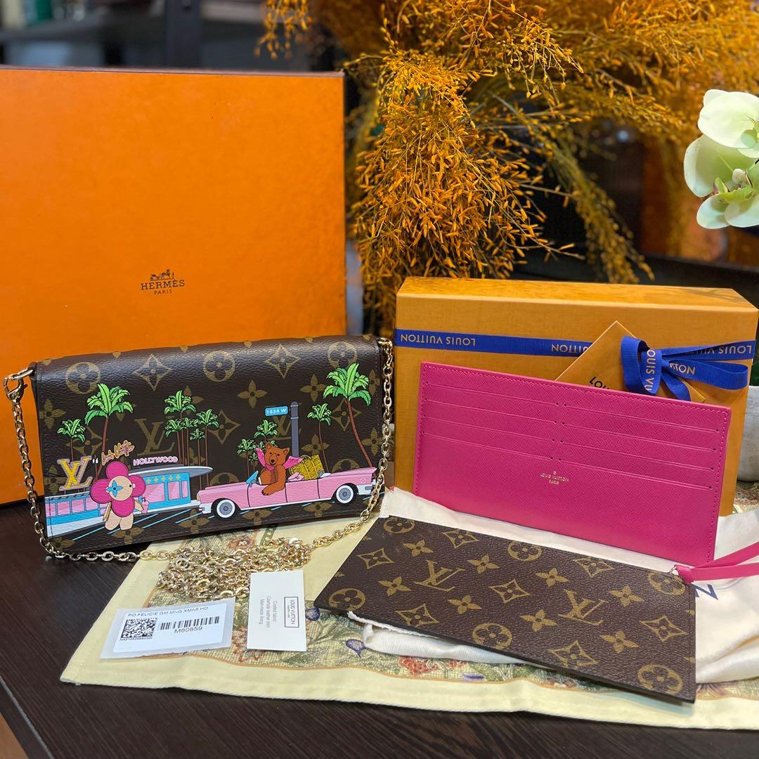 Louis Vuitton Felicie Inserts, Luxury, Bags & Wallets on Carousell