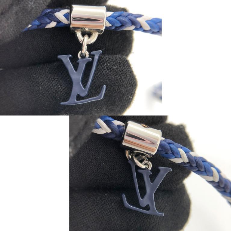 Louis Vuitton Friendship Bracelet - Blue, Silver-Tone Metal Charm, Bracelets  - LOU614676