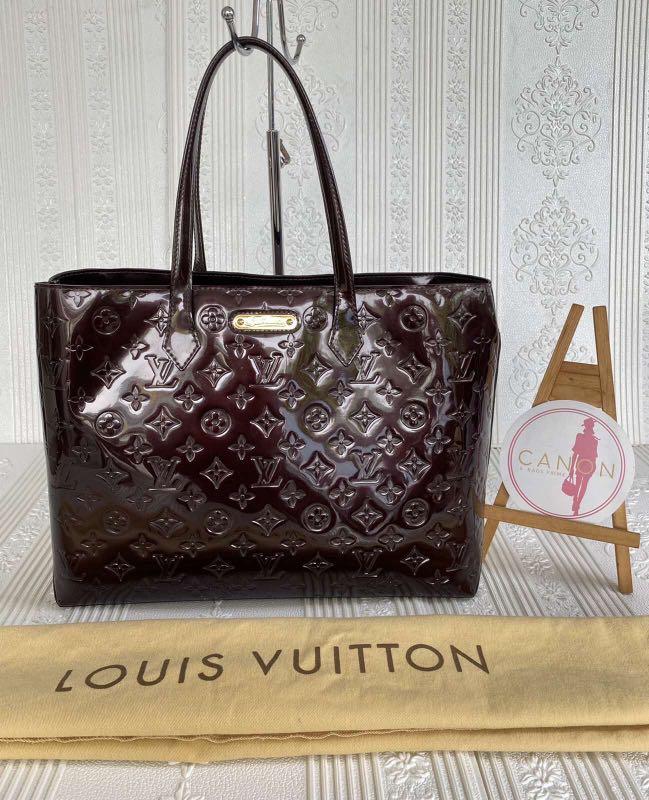 Louis Vuitton Vernis Rouge Fauviste Wilshire Boulevard Mm Tote