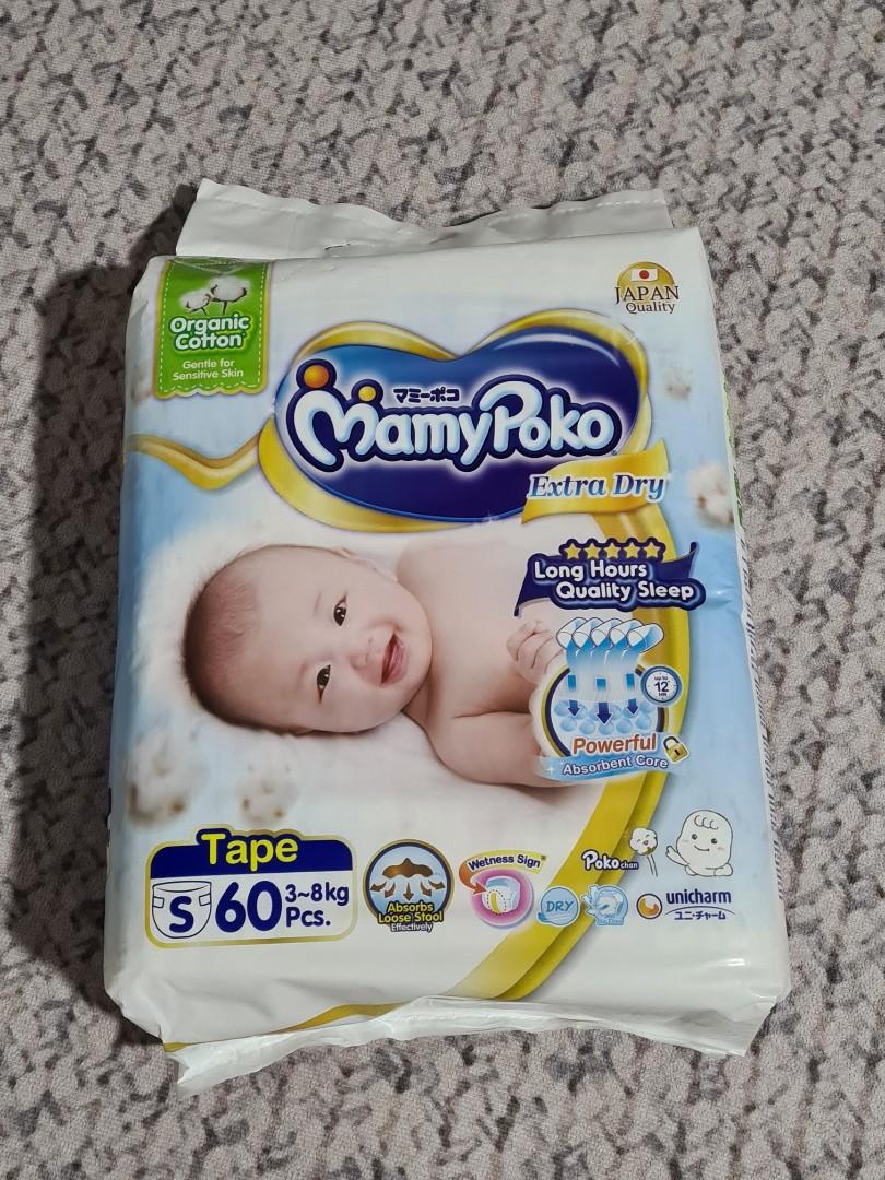 Mamypoko extra top dry size s