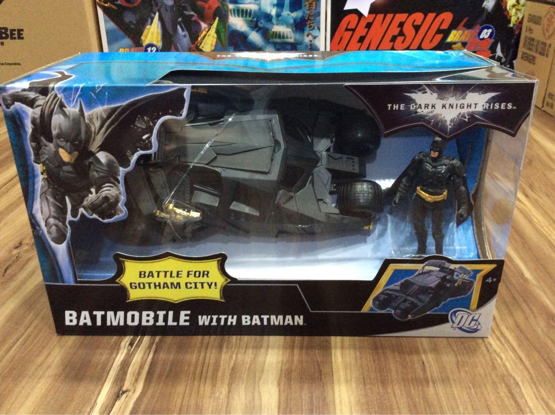 Mattel Batmobile with Batman, Hobbies & Toys, Toys & Games on Carousell