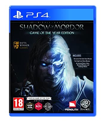 Middle Earth Shadow Of Mordor Game Of The Year Edition Ps4 Ps5 Video Gaming Video Games Playstation On Carousell
