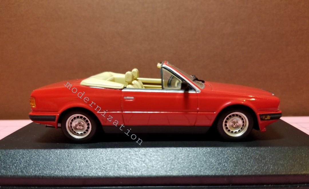 ▫1:43 Maserati Biturbo Spyder 1986 (Red) Minichamps 1/43