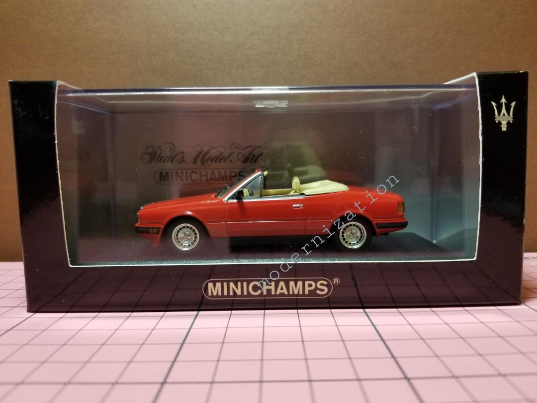 ◇1/43 ミニチャンプス 123530 マセラティ ビトゥルボ スパイダー 1986