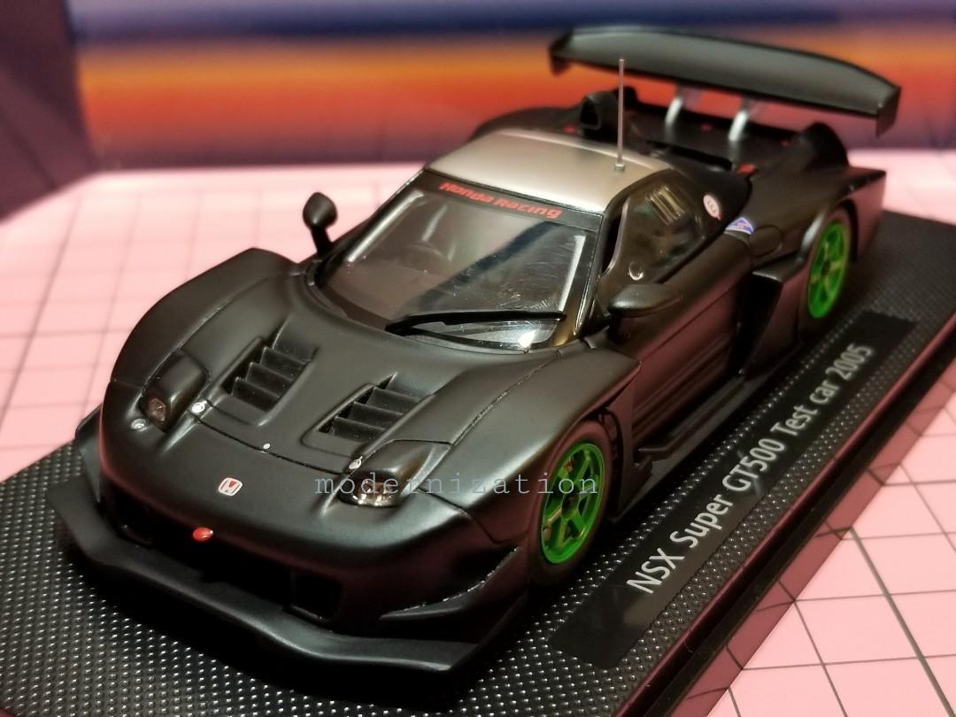 ▫1:43 Honda NSX TEST CAR Super GT500 2005 (Matte Black) EBBRO 1