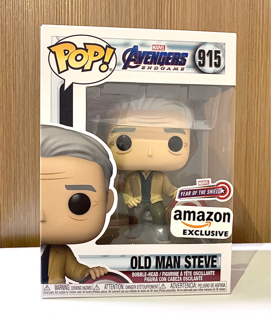 [MINT CONDITION] Old Man Steve Year of The Shield AMAZON EXCLUSIVE