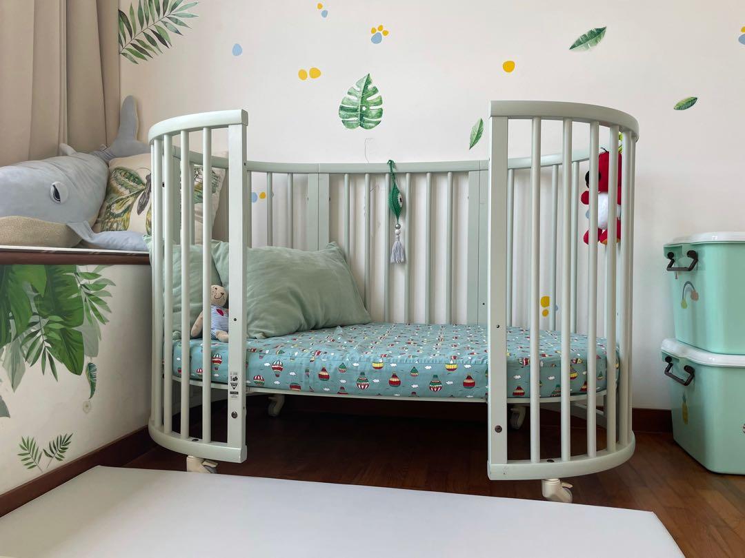 Stokke sleepi on sale mint green