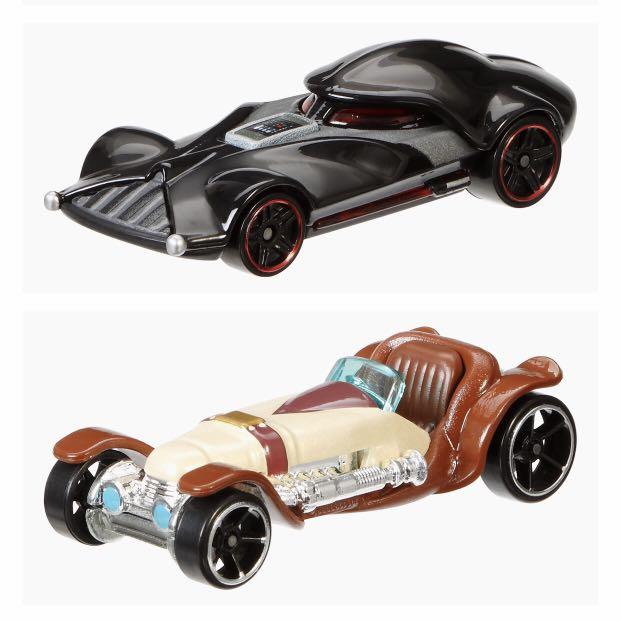 MISB Hot Wheels Star Wars Series Obi-Wan Kenobi Darth Vader