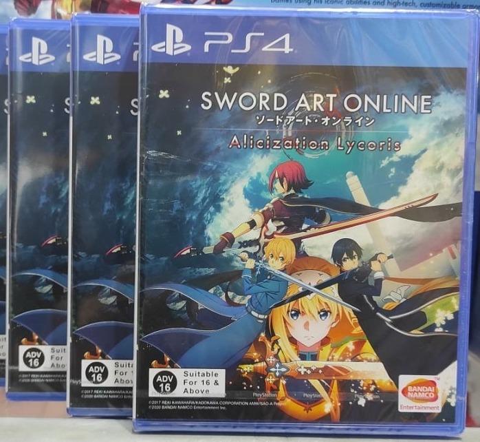 NEW AND SEALED PS4 Game SAO Sword Art Online Alicization Lycoris