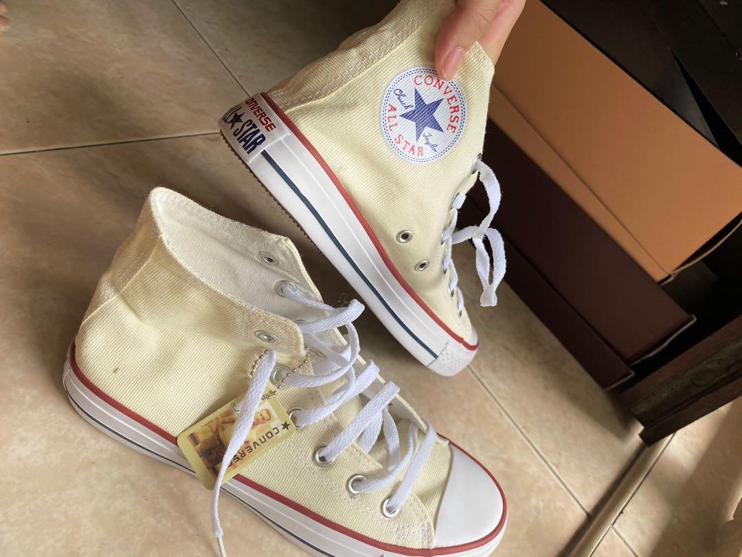 Converse high cut beige outlet