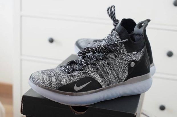 Nike KD 11 Oreo 12 US Men s Fashion Footwear Sneakers on Carousell