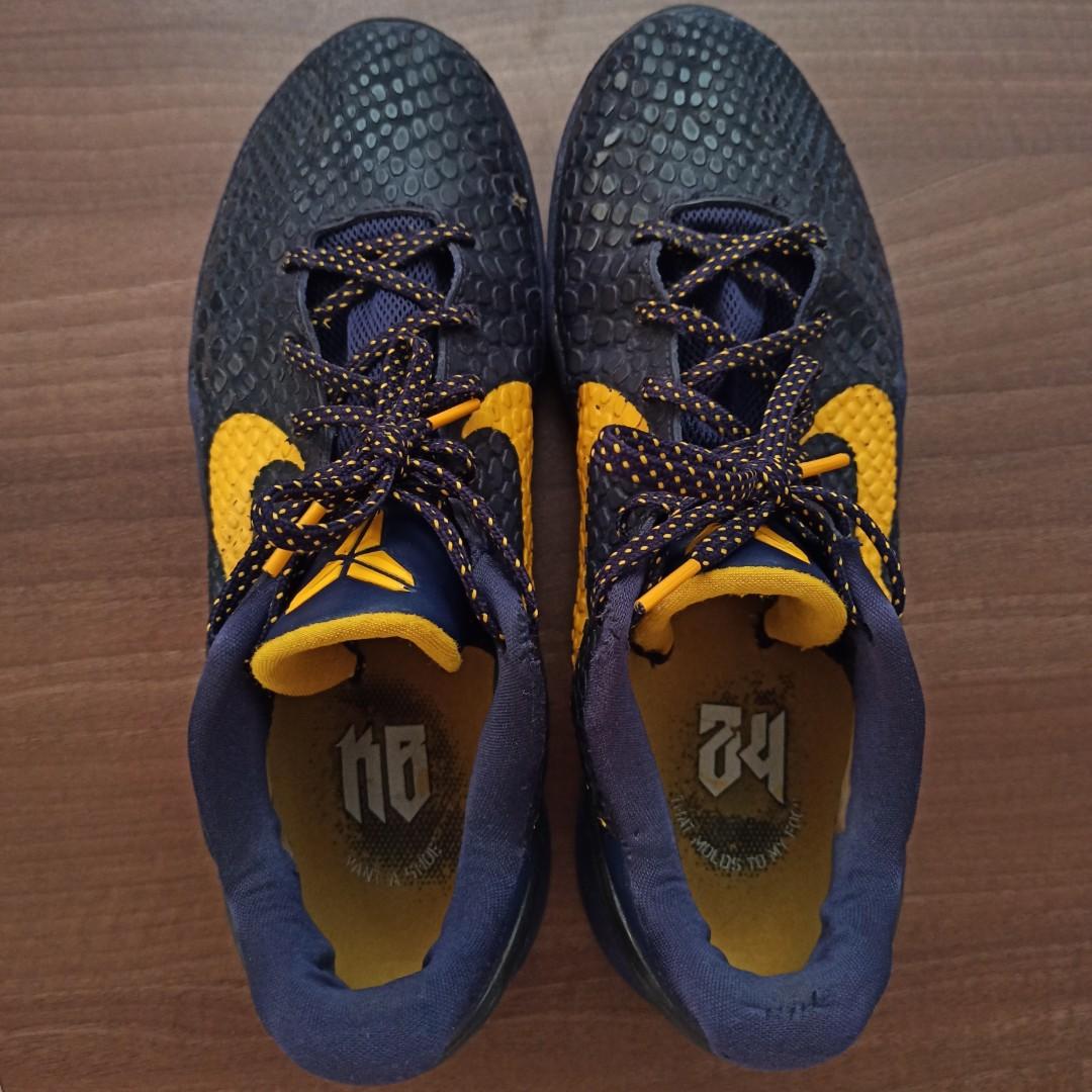Kobe 6 purple and on sale yellow