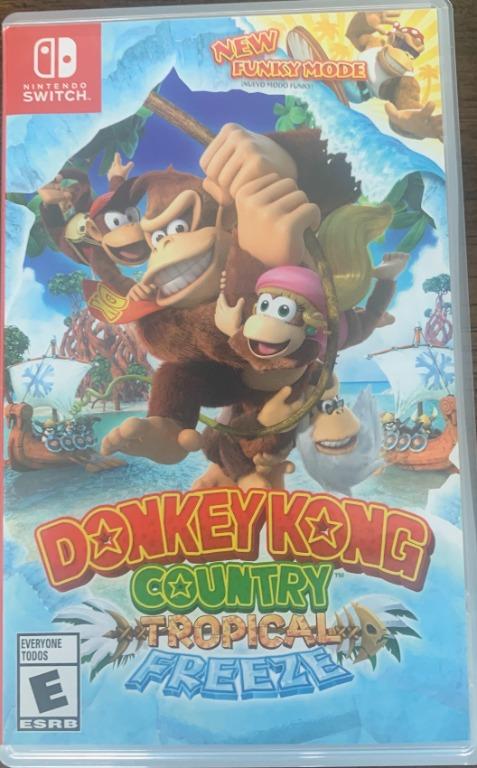 Nintendo Switch Game Donkey Kong Country Tropical Freeze Video
