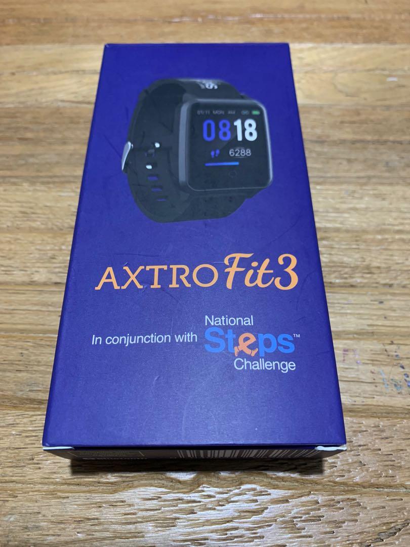 Axtro Fit 3 NSC HPB Fitness Tracker (Season 6), Health & Nutrition