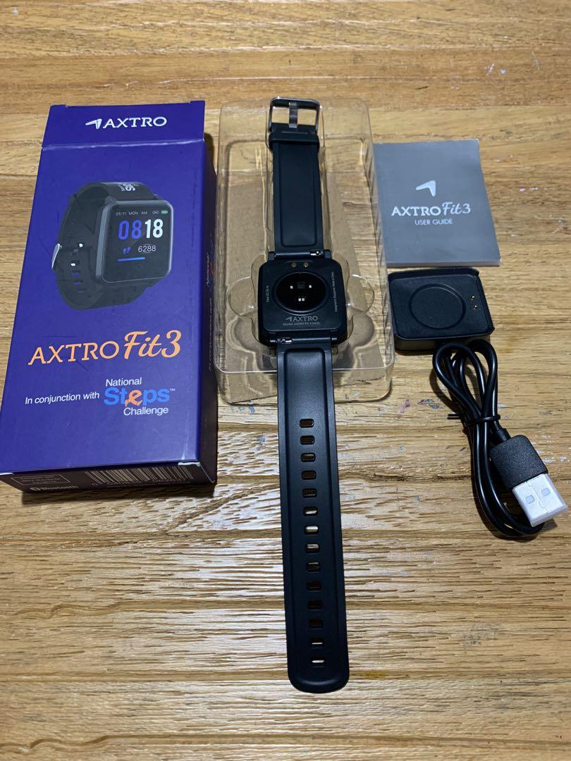 Axtro Fit 3 NSC HPB Fitness Tracker (Season 6), Health & Nutrition