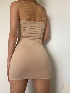 Nude dress