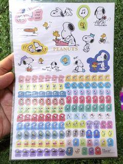 Peanuts Snoopy Planner Sticker
