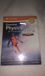 Physics Cambridge IGCSE 2nd edition textbook