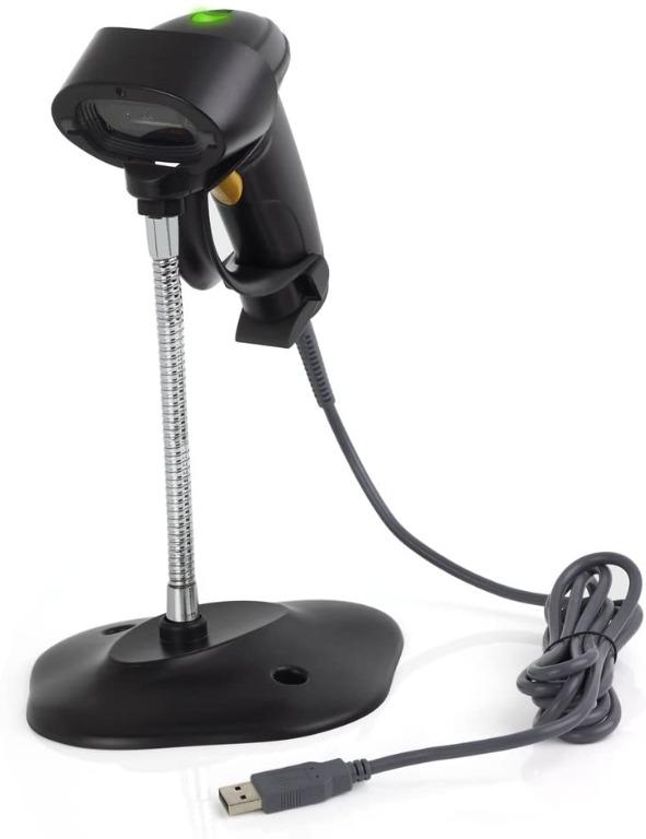 Proster USB Automatic Sensing and Scan Barcode Scanner Reader with ...