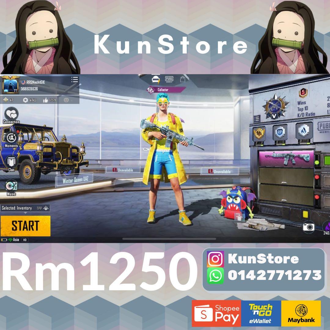 Pubg Mobile Account Video Gaming Others On Carousell