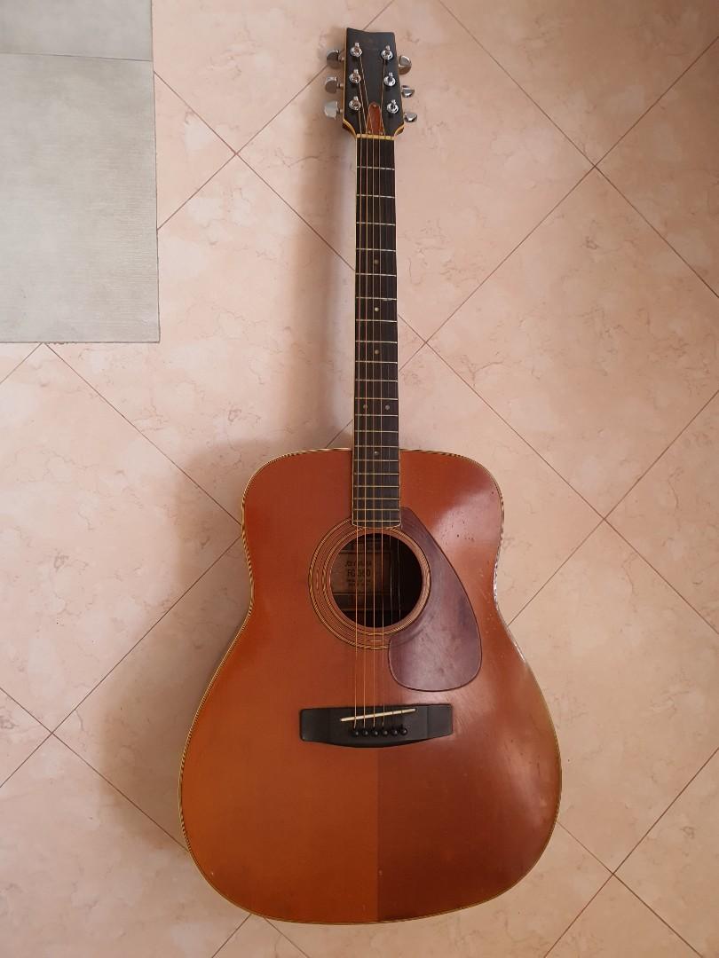 Rare Vintage Yamaha FG 360 Folk Guitar