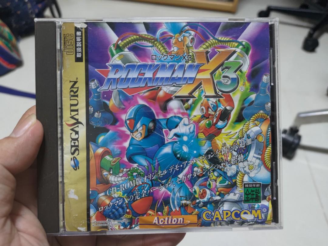 Rockman X3 (Mega Man X3) Sur Sega Saturn – Version NTSC-J Japon – Bon état