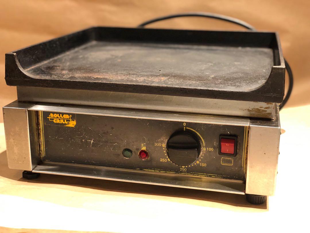 Roller Grill Electric griddle with castiron plate, TV & Home