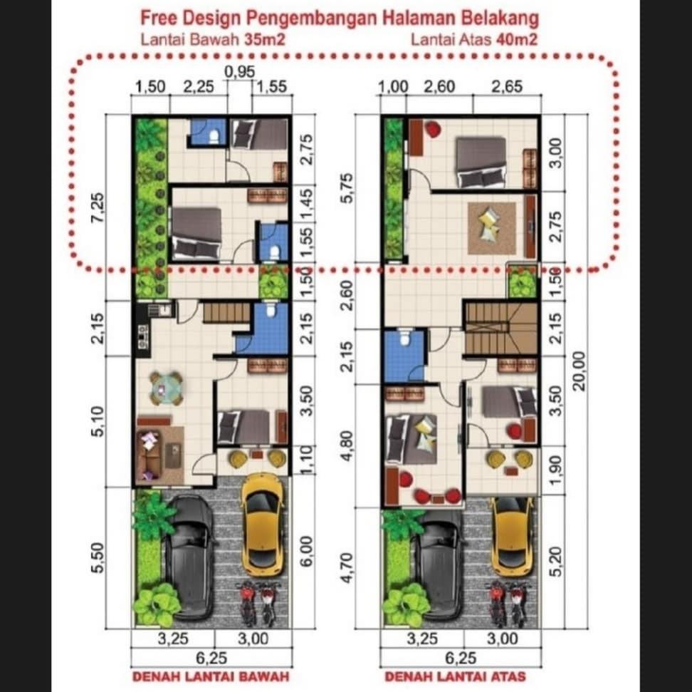 Rumah Jatiasih Bekasi Akses Jalan 8 Meter Free Desain Halaman Belakang