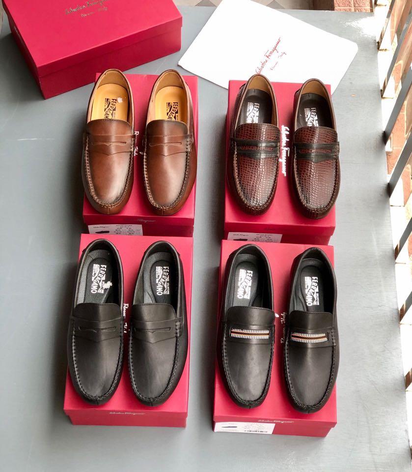 Salvatore ferragamo casual shoes deals