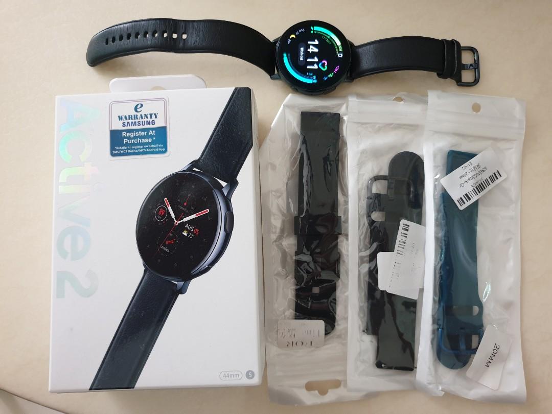 Galaxy watch active deals 2 44mm stainless steel
