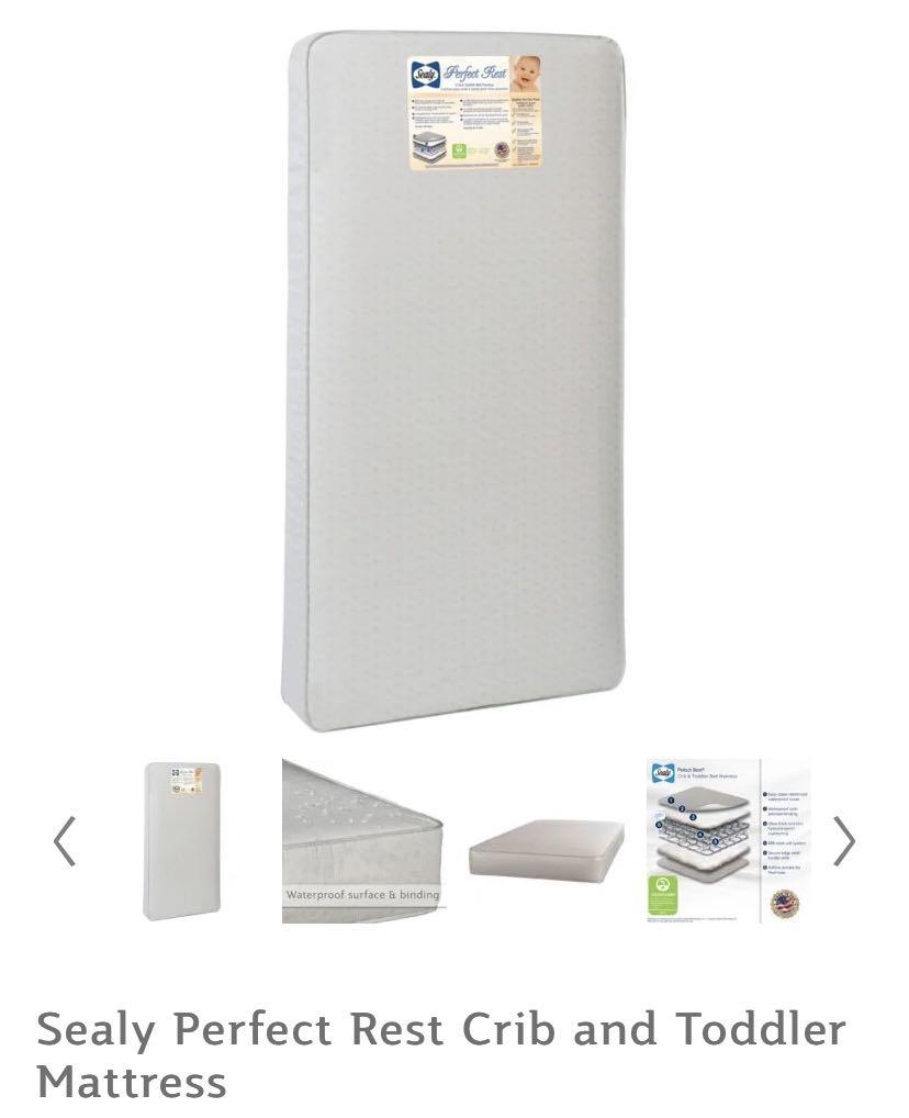 Sealy perfect hotsell rest crib mattress