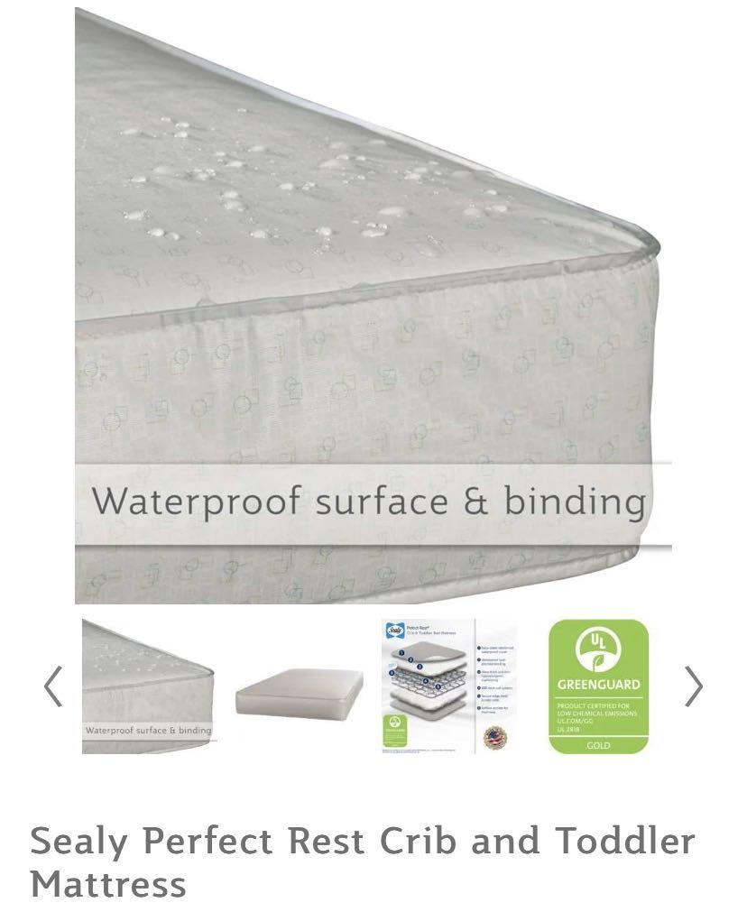 Sealy perfect 2025 rest crib mattress