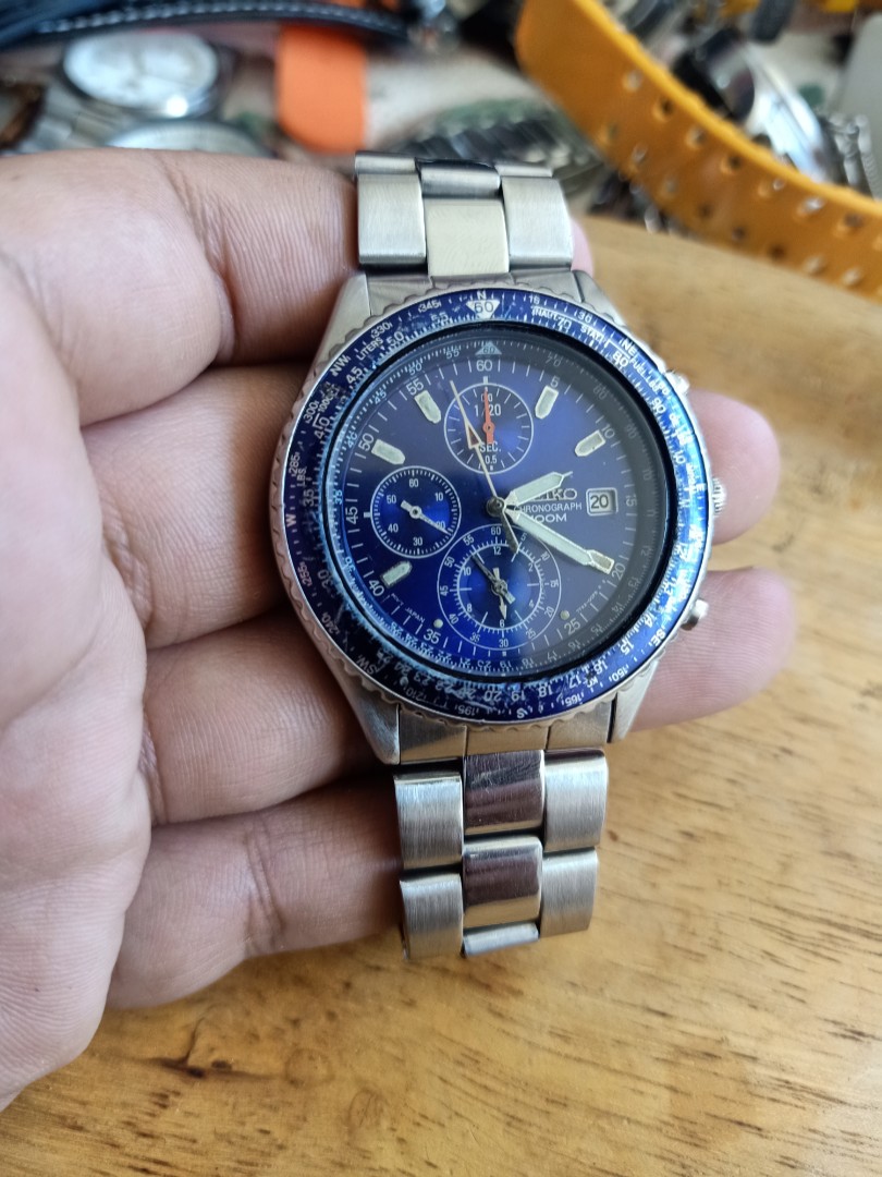 Seiko chronograph, Men's Fashion, Watches & Accessories, Watches on  Carousell