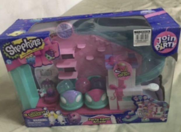 Shopkins party game shop arcade