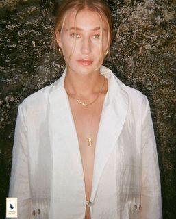 STAIN WHITE MILK STELLA BLAZER