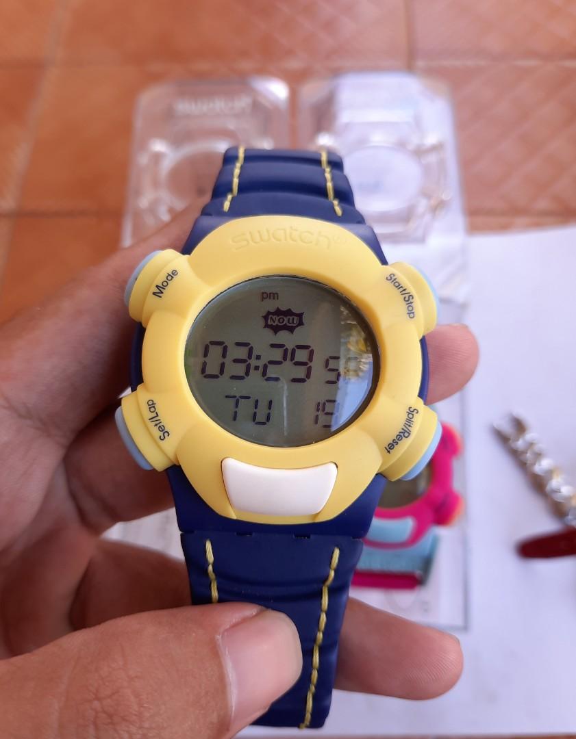 Swatch swiss best sale digital watch