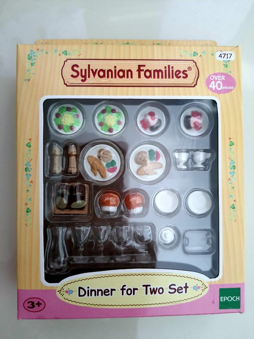 Sylvanian families dinner shop for two set