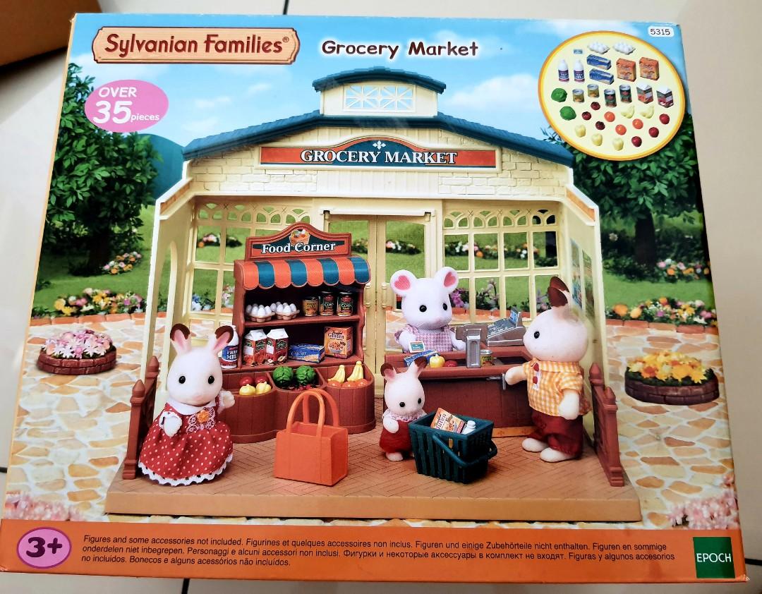 TerlebihBeli Sylvanian Family Grocery Market 5315 Hobbies Toys