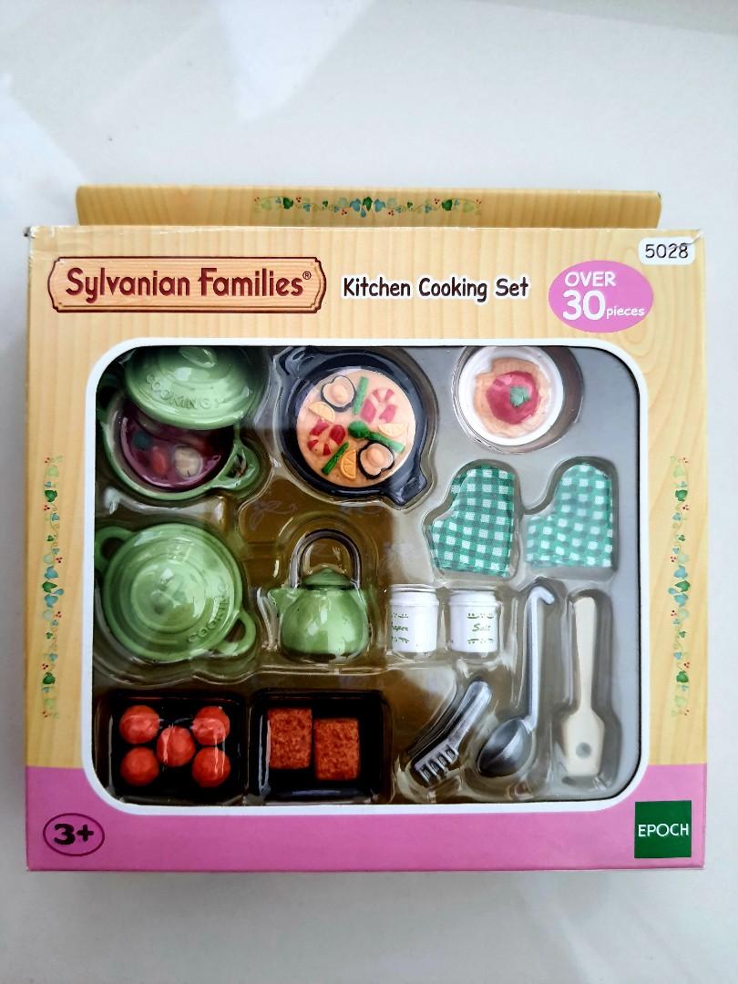 Sylvanian families kitchen cooking set hotsell
