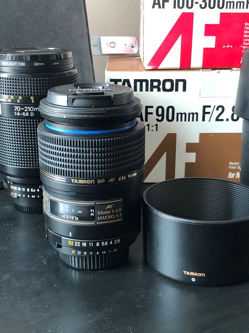 Tamron 90mm f2.8 Macro SP AF Di (for Nikon), 攝影器材, 鏡頭及裝備